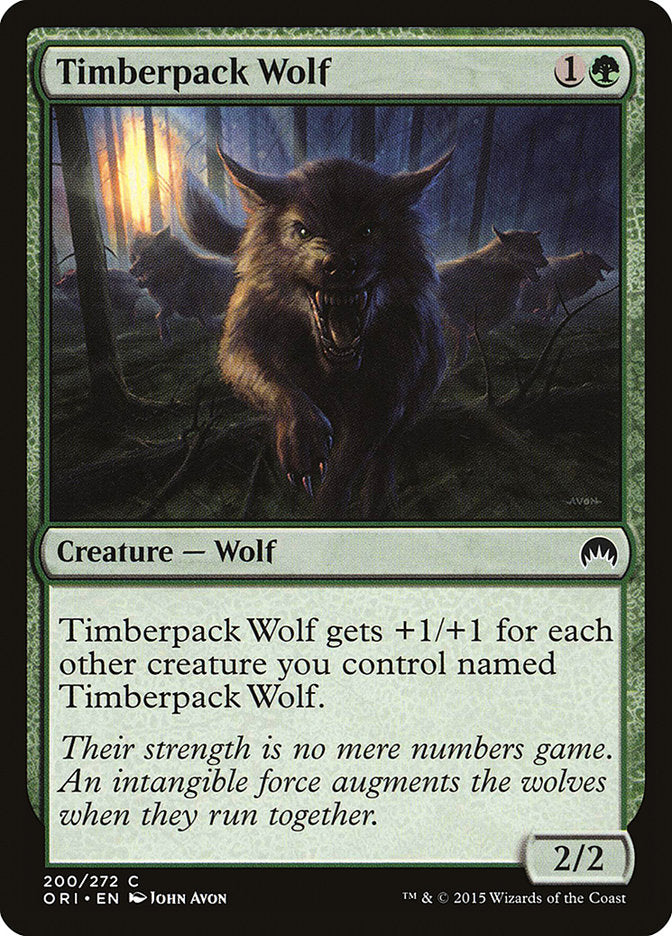 Timberpack Wolf [Magic Origins] | A1Comics