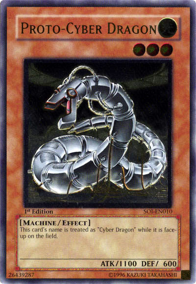 Proto-Cyber Dragon (UTR) [SOI-EN010] Ultimate Rare | A1Comics