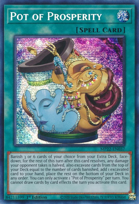 Pot of Prosperity [MP22-EN037] Prismatic Secret Rare | A1Comics