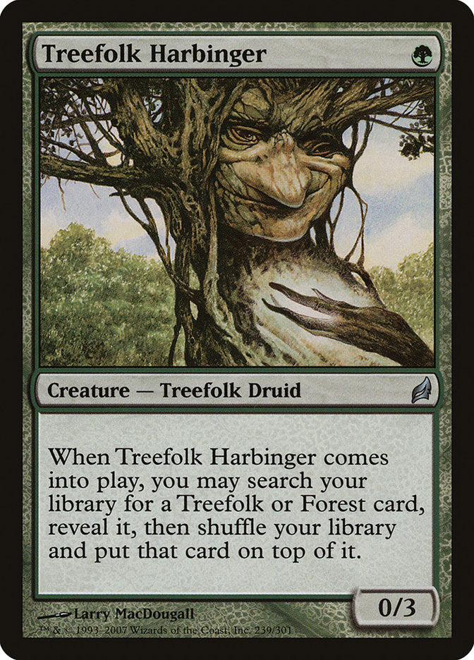 Treefolk Harbinger [Lorwyn] | A1Comics