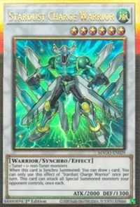 Stardust Charge Warrior [MAGO-EN029] Gold Rare | A1Comics