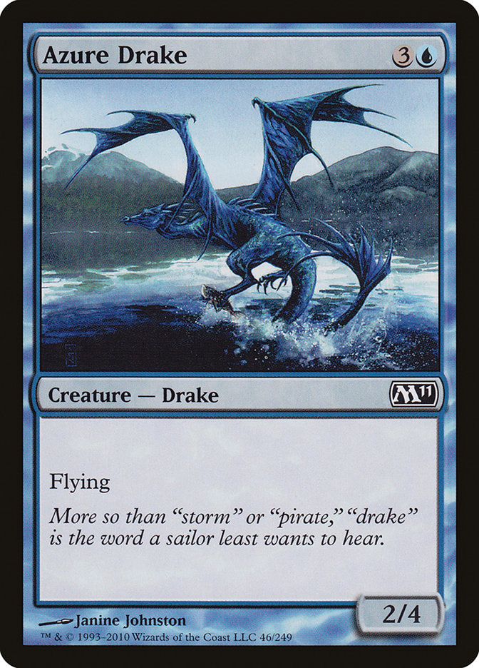 Azure Drake [Magic 2011] | A1Comics