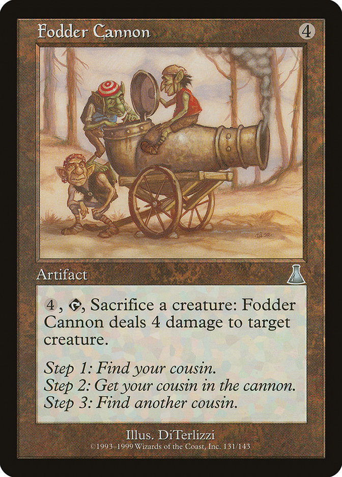 Fodder Cannon [Urza's Destiny] | A1Comics