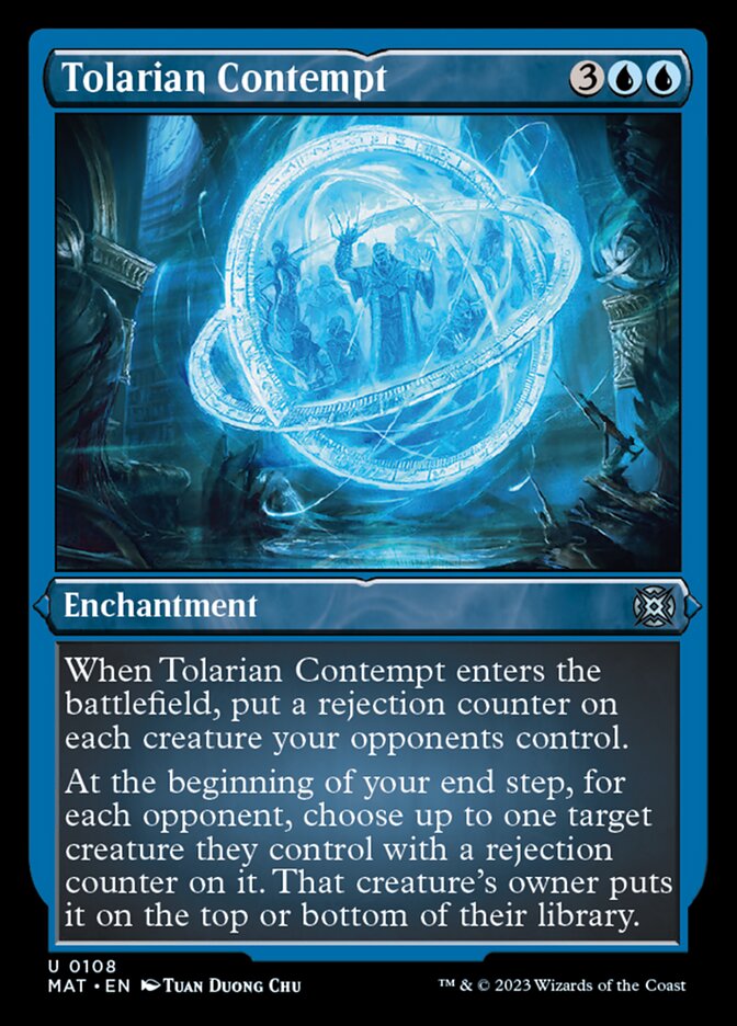 Tolarian Contempt (Foil Etched) [March of the Machine: The Aftermath] | A1Comics