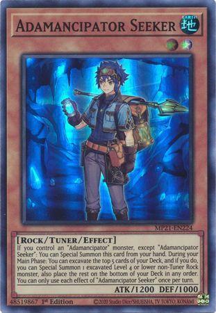 Adamancipator Seeker [MP21-EN224] Super Rare | A1Comics