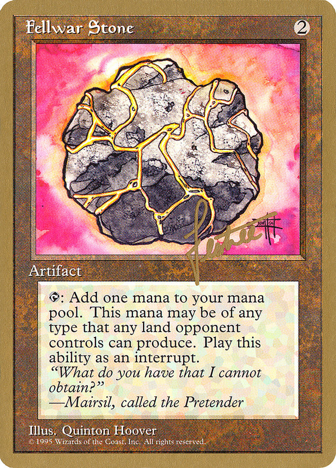 Fellwar Stone (Bertrand Lestree) [Pro Tour Collector Set] | A1Comics