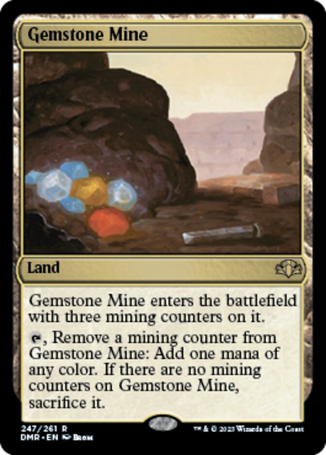 Gemstone Mine [Dominaria Remastered] | A1Comics