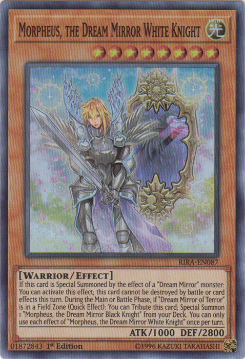 Morpheus, the Dream Mirror White Knight [RIRA-EN087] Super Rare | A1Comics