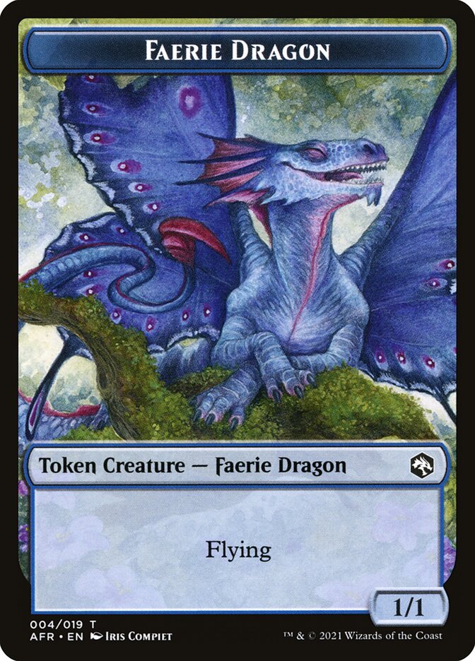 Faerie Dragon Token [Dungeons & Dragons: Adventures in the Forgotten Realms Tokens] | A1Comics