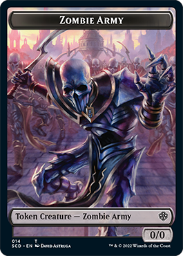 Zombie Army Double-Sided Token [Starter Commander Decks] | A1Comics