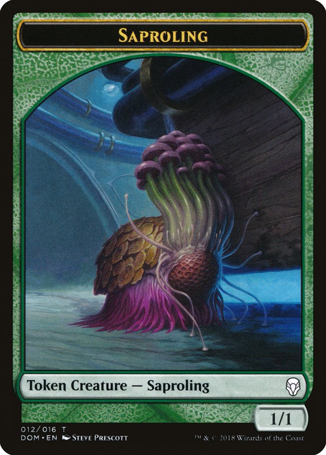 Saproling Token (012/016) [Dominaria Tokens] | A1Comics