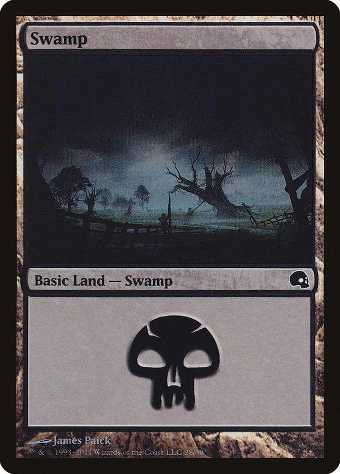 Swamp (28) [Premium Deck Series: Graveborn] | A1Comics