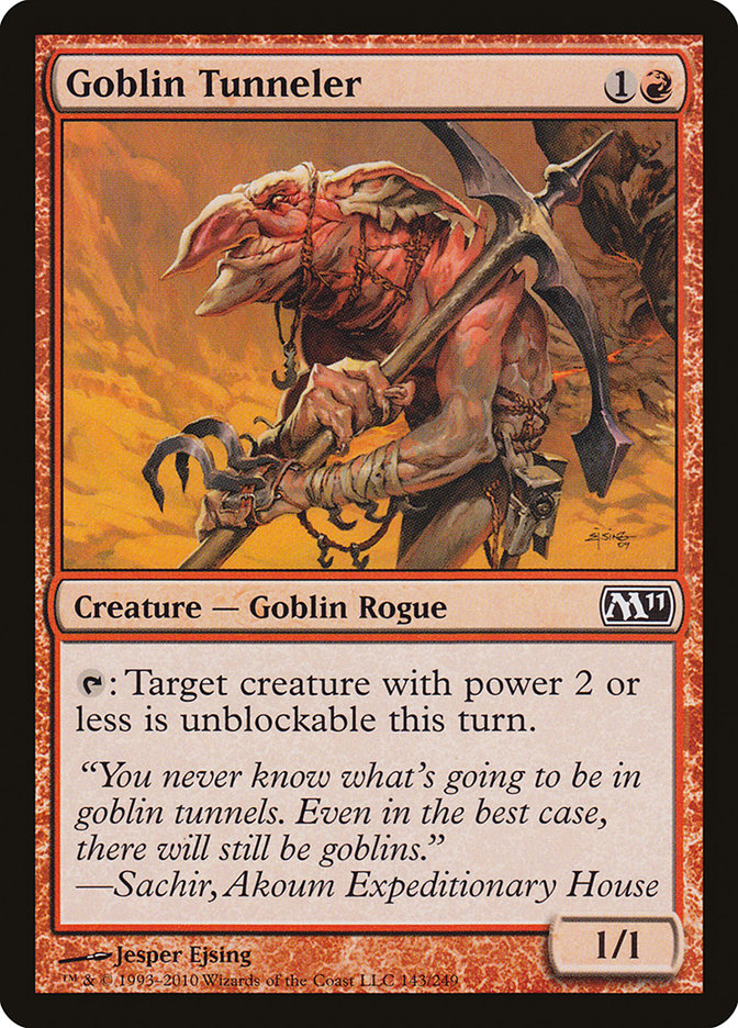 Goblin Tunneler [Magic 2011] | A1Comics