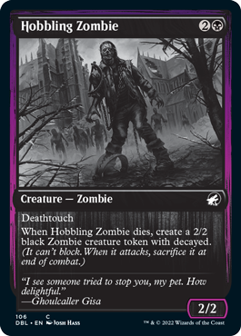 Hobbling Zombie [Innistrad: Double Feature] | A1Comics