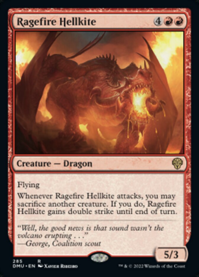 Ragefire Hellkite [Dominaria United] | A1Comics