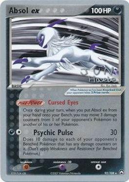 Absol ex (92/108) (Flyvees - Jun Hasebe) [World Championships 2007] | A1Comics