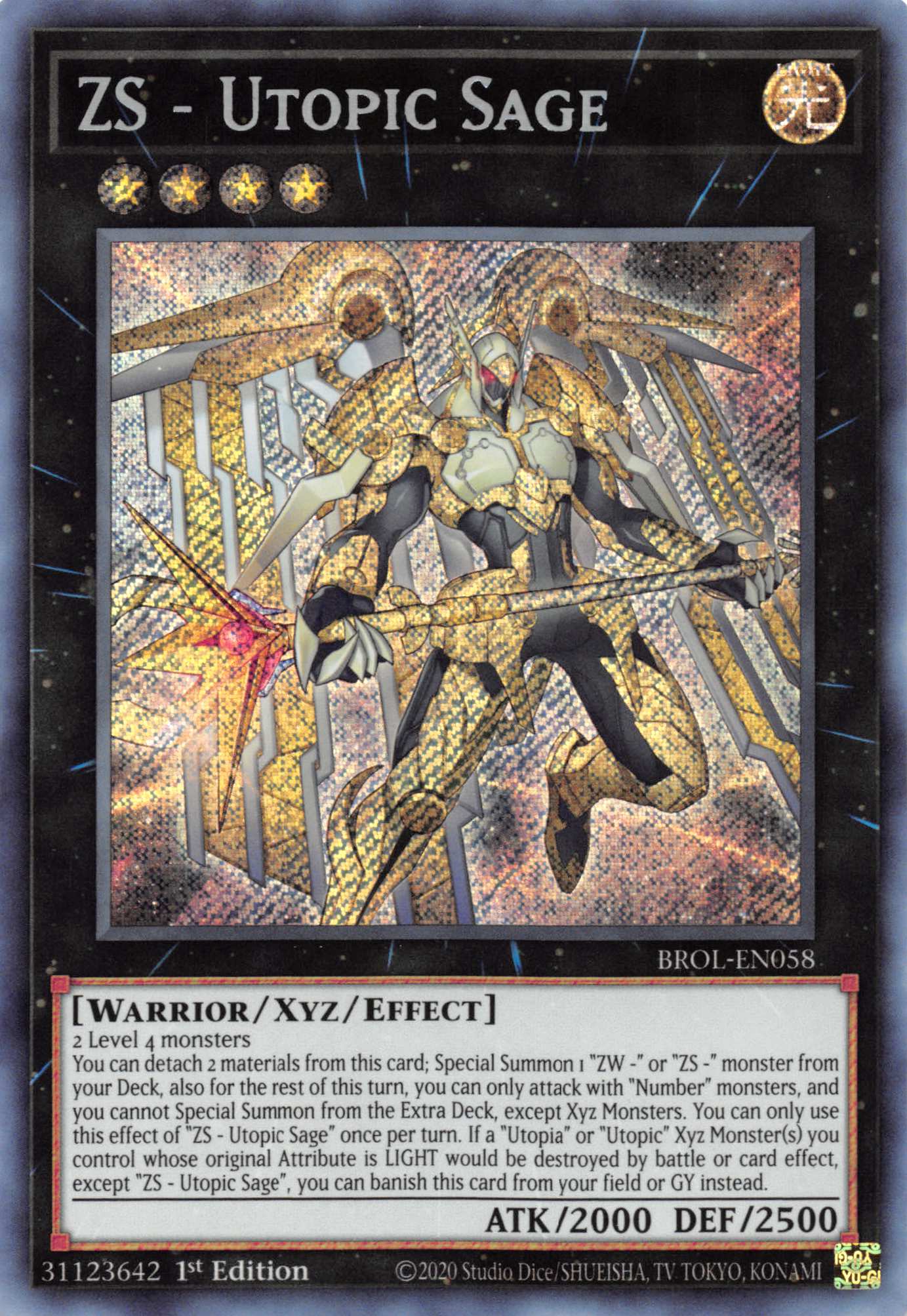 ZS - Utopic Sage [BROL-EN058] Secret Rare | A1Comics