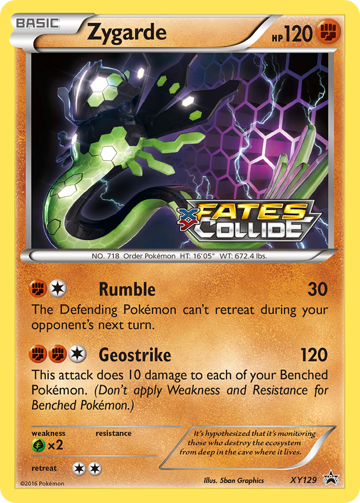 Zygarde (XY129) [XY: Black Star Promos] | A1Comics