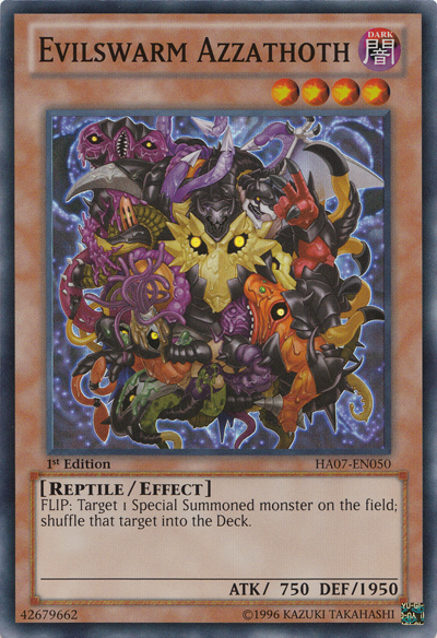 Evilswarm Azzathoth [HA07-EN050] Super Rare | A1Comics