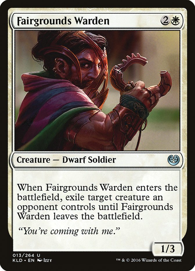 Fairgrounds Warden [Kaladesh] | A1Comics