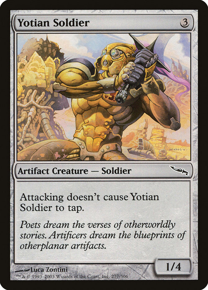 Yotian Soldier [Mirrodin] | A1Comics