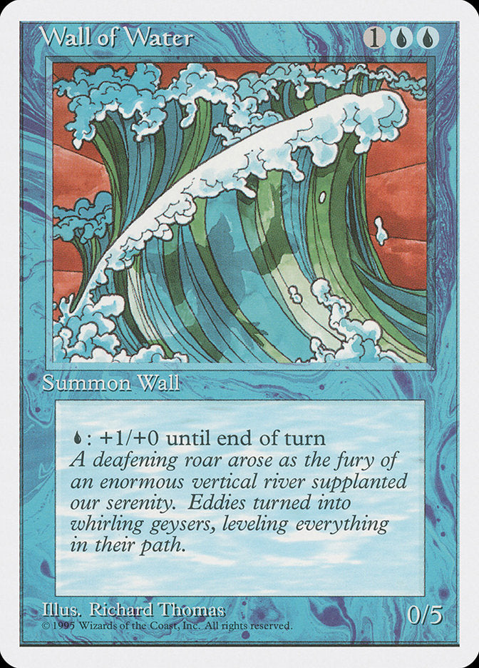 Wall of Water [Fourth Edition] | A1Comics