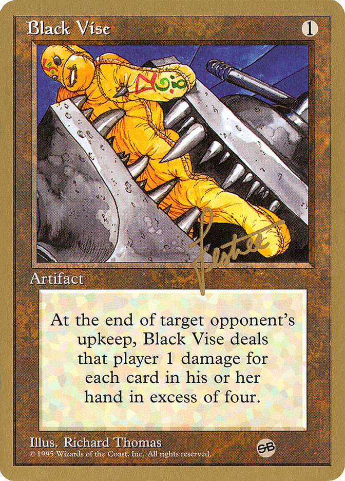 Black Vise (Bertrand Lestree) (SB) [Pro Tour Collector Set] | A1Comics