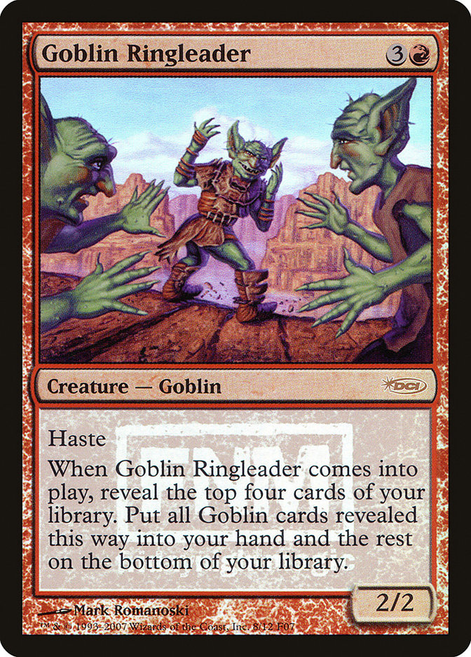 Goblin Ringleader [Friday Night Magic 2007] | A1Comics