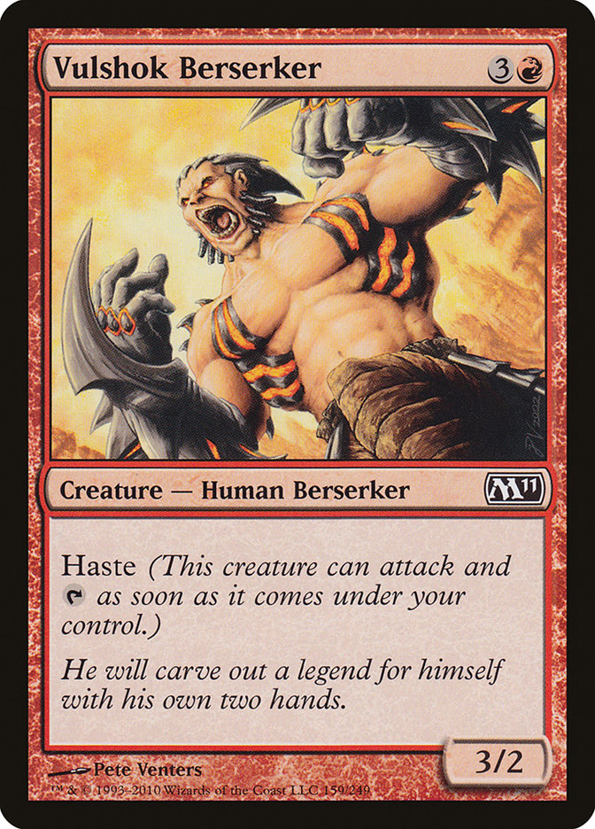 Vulshok Berserker [Magic 2011] | A1Comics