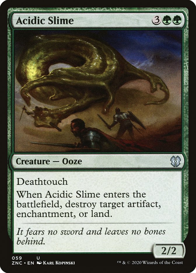 Acidic Slime [Zendikar Rising Commander] | A1Comics