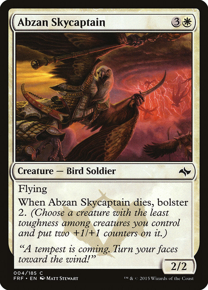 Abzan Skycaptain [Fate Reforged] | A1Comics