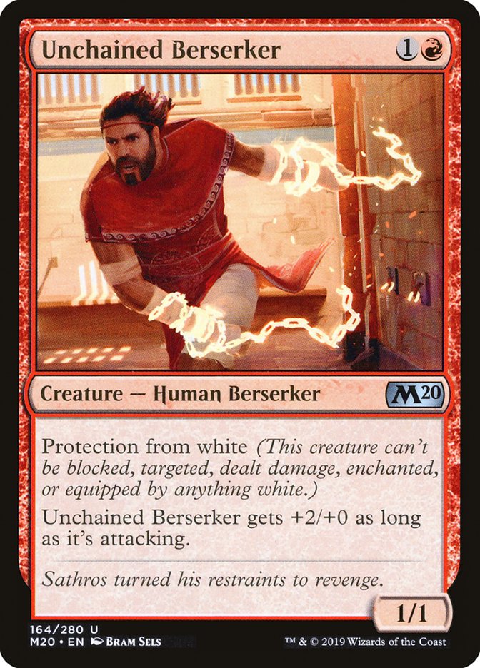 Unchained Berserker [Core Set 2020] | A1Comics