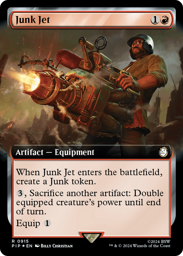 Junk Jet (Extended Art) (Surge Foil) [Fallout] | A1Comics