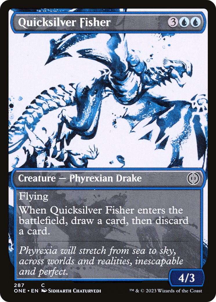 Quicksilver Fisher (Showcase Ichor) [Phyrexia: All Will Be One] | A1Comics