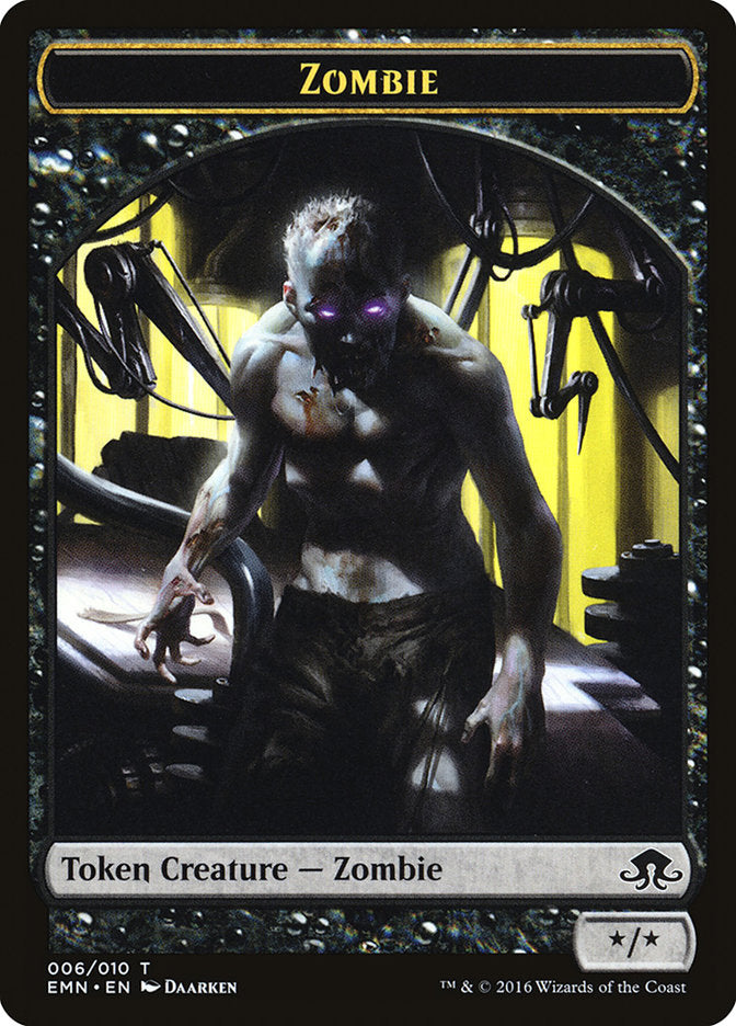 Zombie Token (006/010) [Eldritch Moon Tokens] | A1Comics