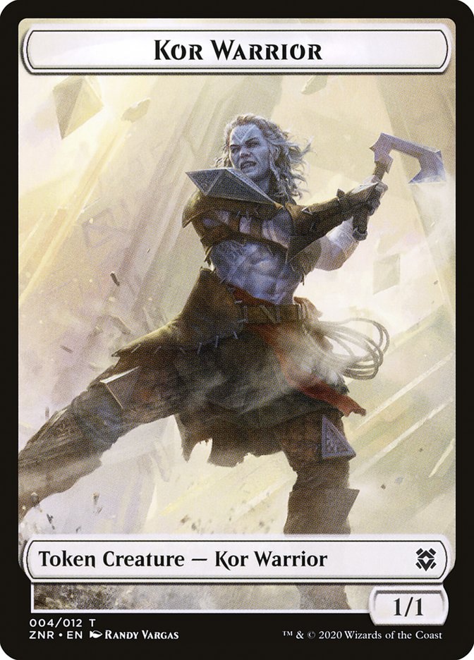 Insect // Kor Warrior Double-Sided Token [Zendikar Rising Tokens] | A1Comics