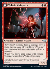 Voltaic Visionary // Volt-Charged Berserker [Innistrad: Crimson Vow] | A1Comics