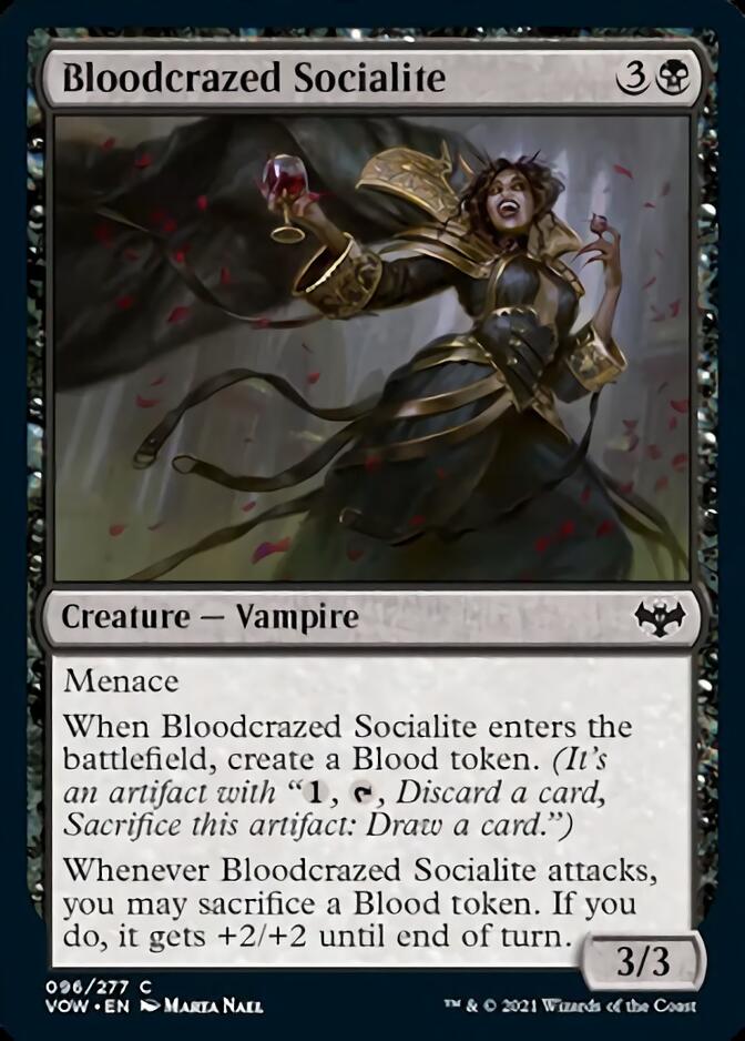 Bloodcrazed Socialite [Innistrad: Crimson Vow] | A1Comics