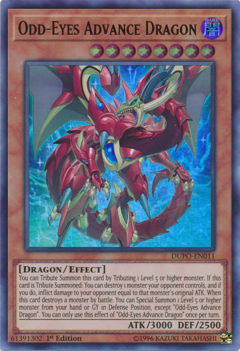 Odd-Eyes Advance Dragon [DUPO-EN011] Ultra Rare | A1Comics