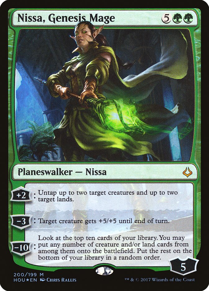 Nissa, Genesis Mage [Hour of Devastation] | A1Comics