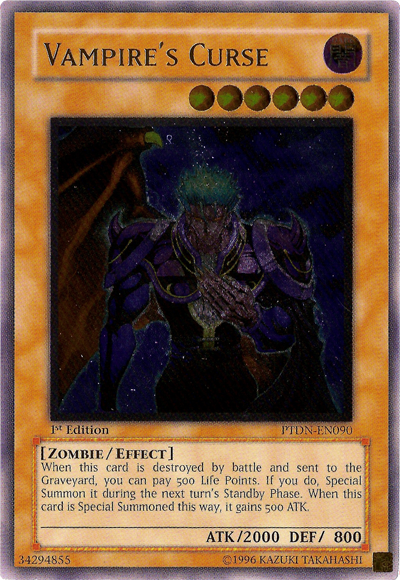 Vampire's Curse [PTDN-EN090] Ultimate Rare | A1Comics