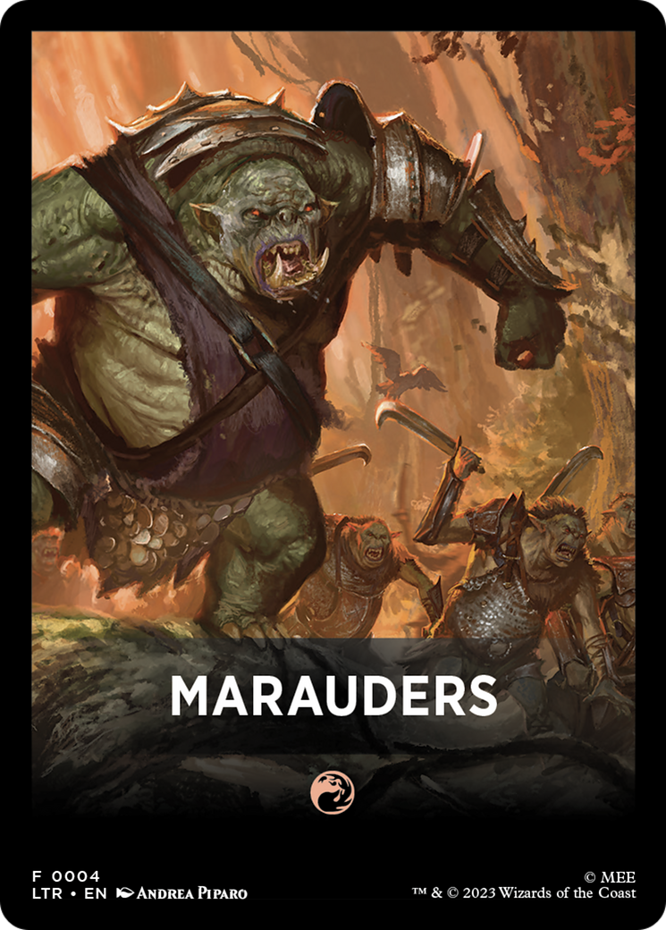 Marauders Theme Card [The Lord of the Rings: Tales of Middle-Earth Tokens] | A1Comics