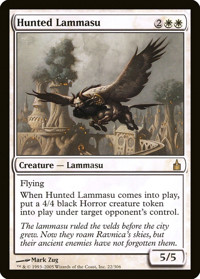 Hunted Lammasu [Ravnica: City of Guilds] | A1Comics