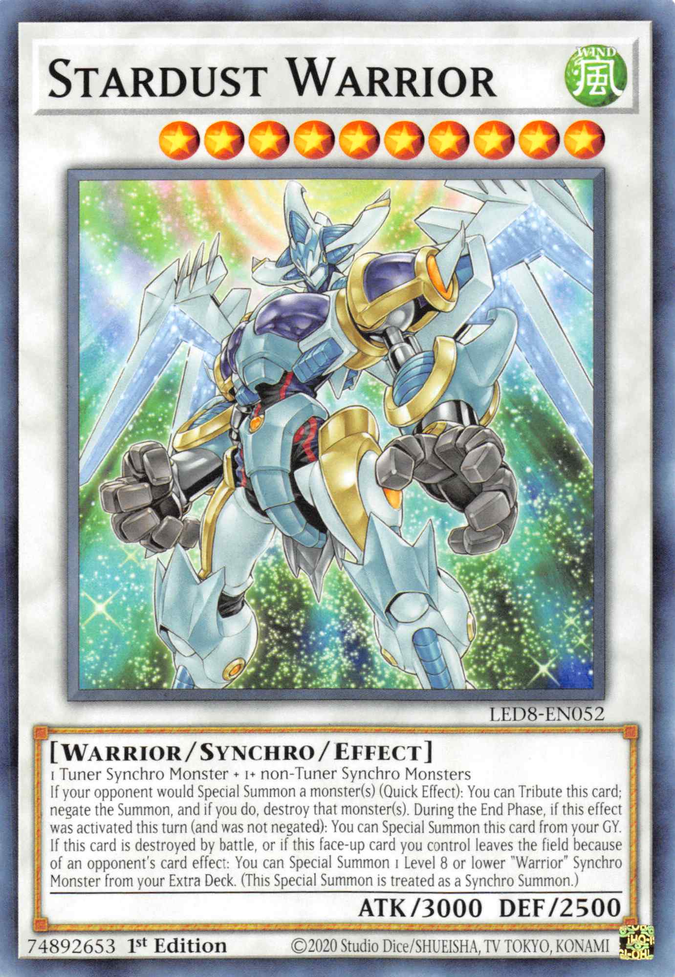 Stardust Warrior [LED8-EN052] Common | A1Comics