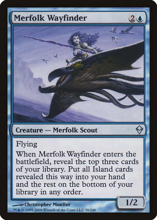 Merfolk Wayfinder [Zendikar] | A1Comics