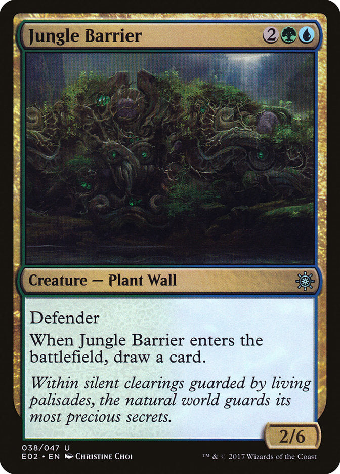 Jungle Barrier [Explorers of Ixalan] | A1Comics