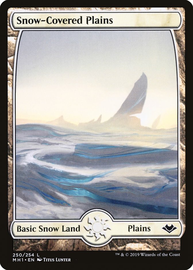 Snow-Covered Plains [Modern Horizons] | A1Comics