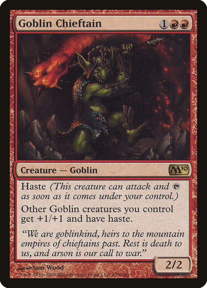 Goblin Chieftain [Magic 2010] | A1Comics