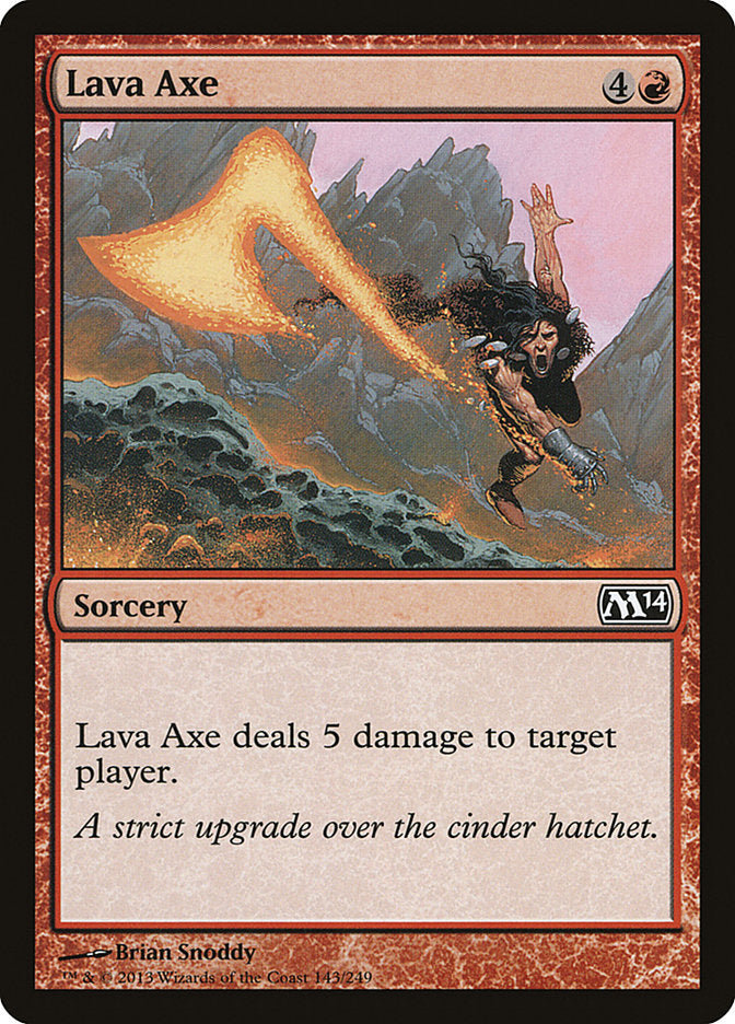 Lava Axe [Magic 2014] | A1Comics