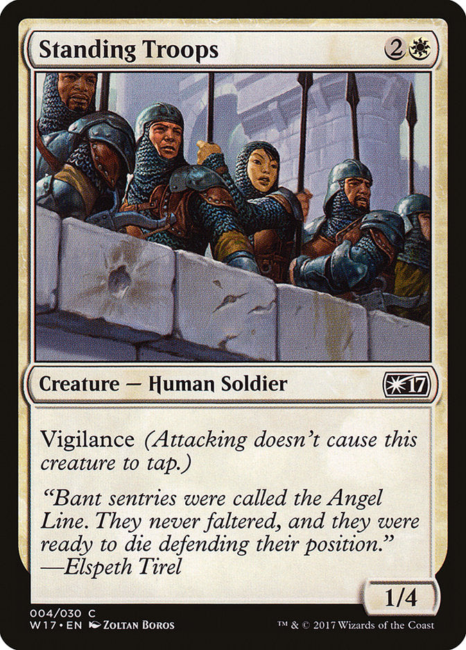 Standing Troops [Welcome Deck 2017] | A1Comics